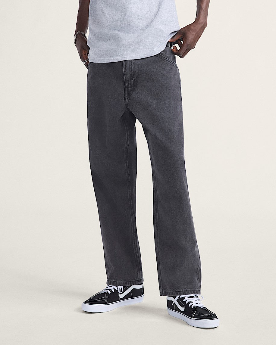 Vans Skate Check -5 Loose Black Denim – Animal House Venice