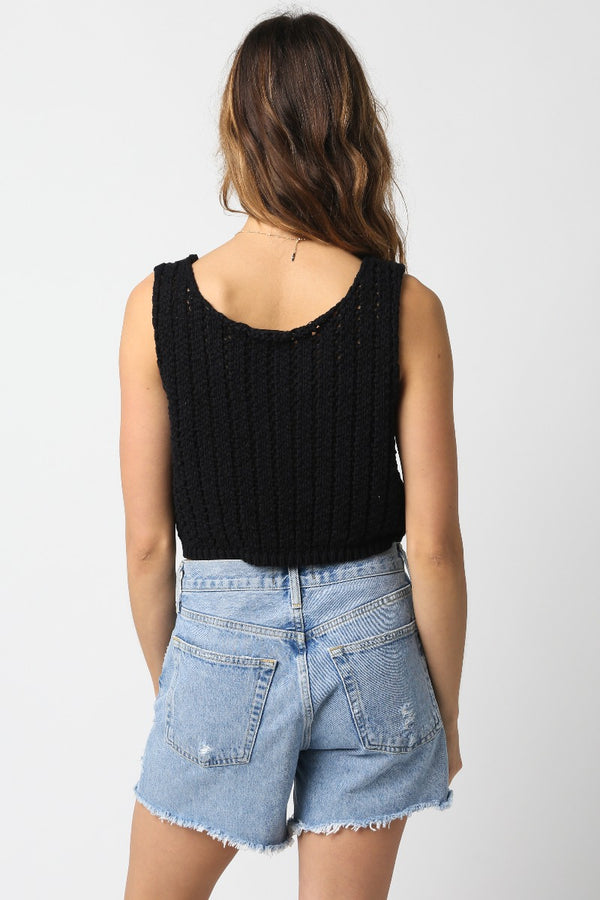Olivaceous Dylan Sweater Top