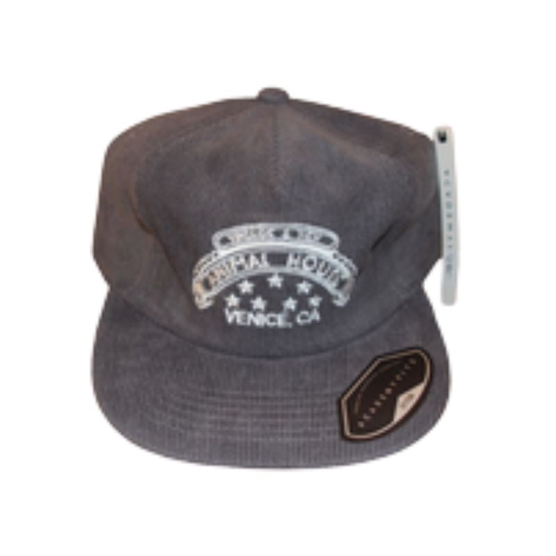 Animal House Corduroy Buckle Strapback Hat