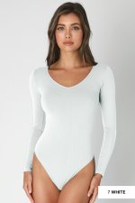 Jersey V Neck Bodysuit