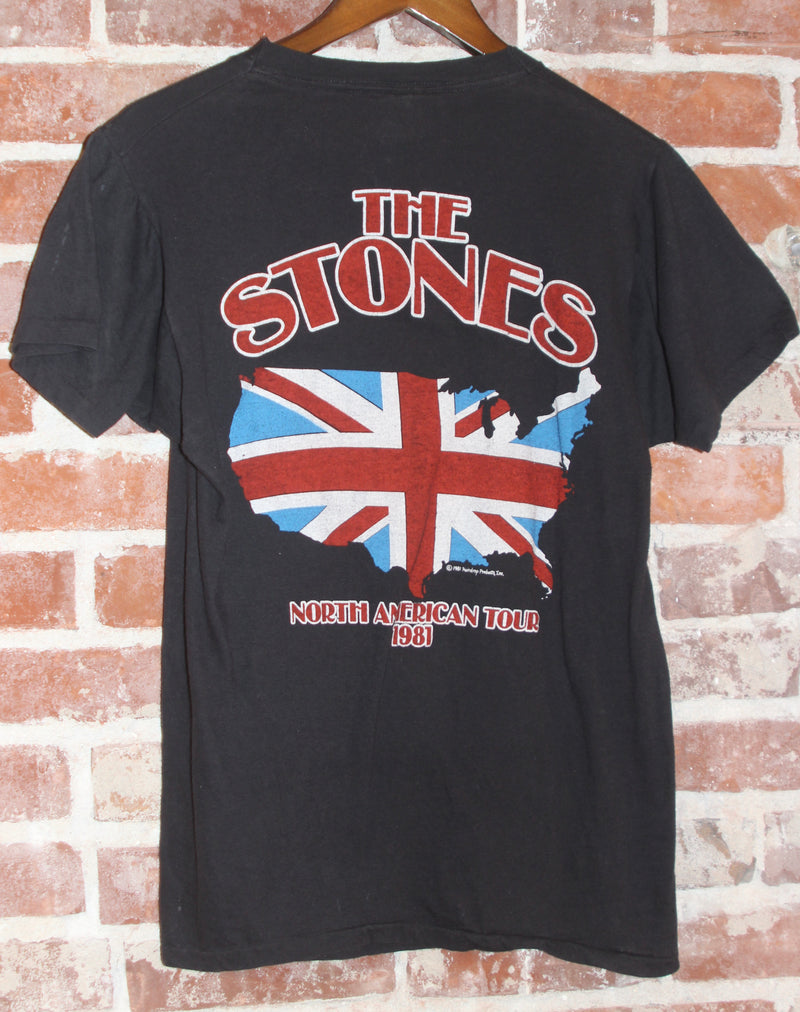 1981 Rolling Stones North America Tour Shirt