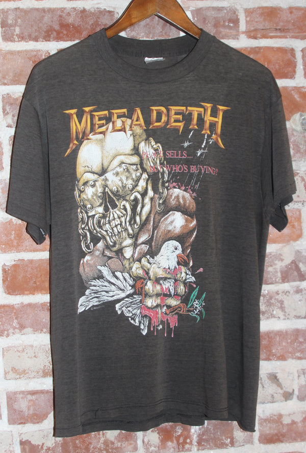 1987 Megadeath "Wake Up Dead" Tour Shirt