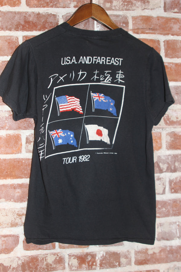 1982 Pretenders USA and Far East Tour Shirt
