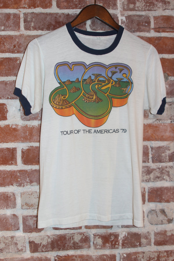 1979 Yes Tour of the Americas Tour Shirt