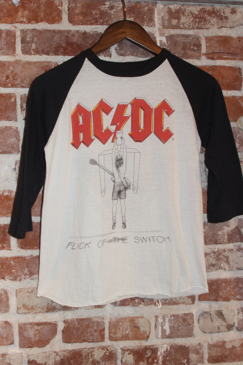 1983 ACDC Flick the Switch Tour Shirt