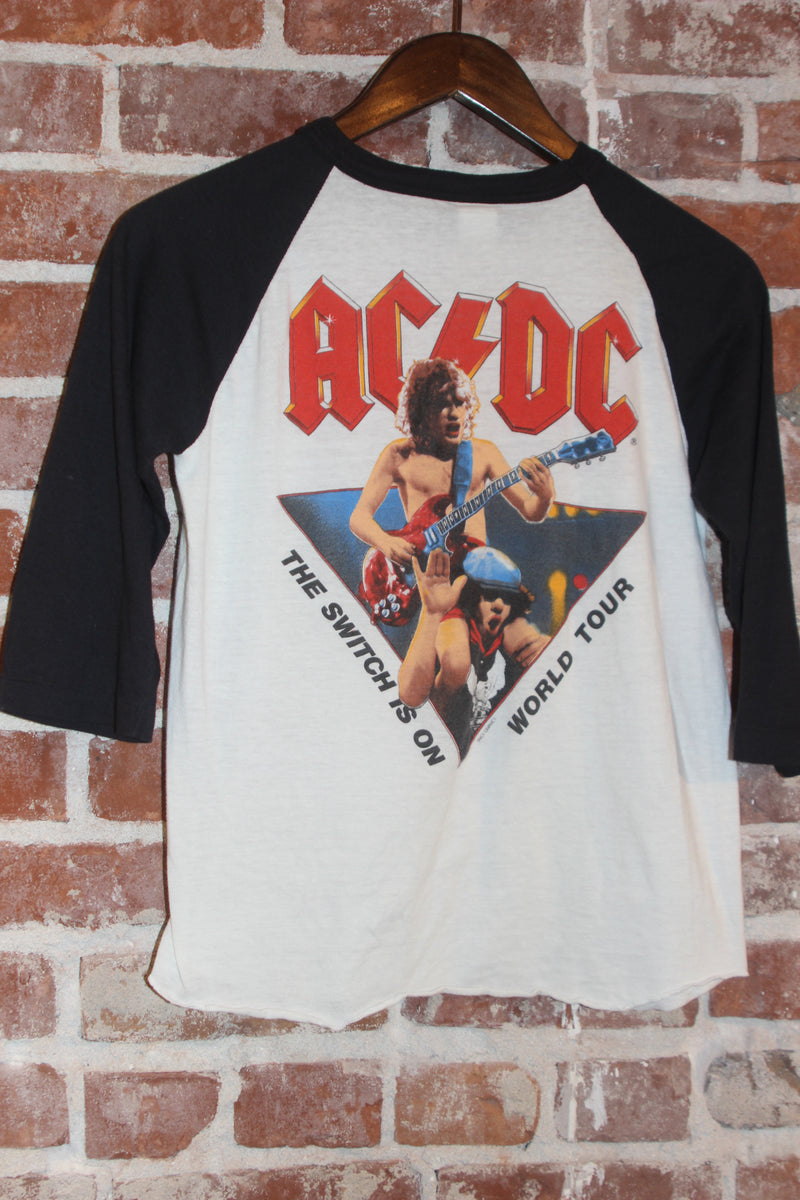 1983 ACDC Flick the Switch Tour Shirt