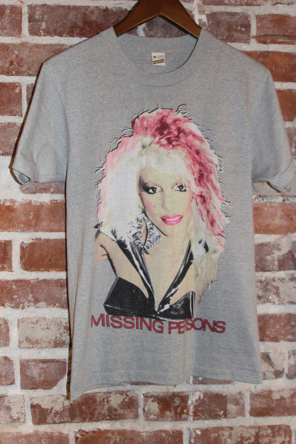1984 Missing Persons Rhyme and Reason Tour Shirt
