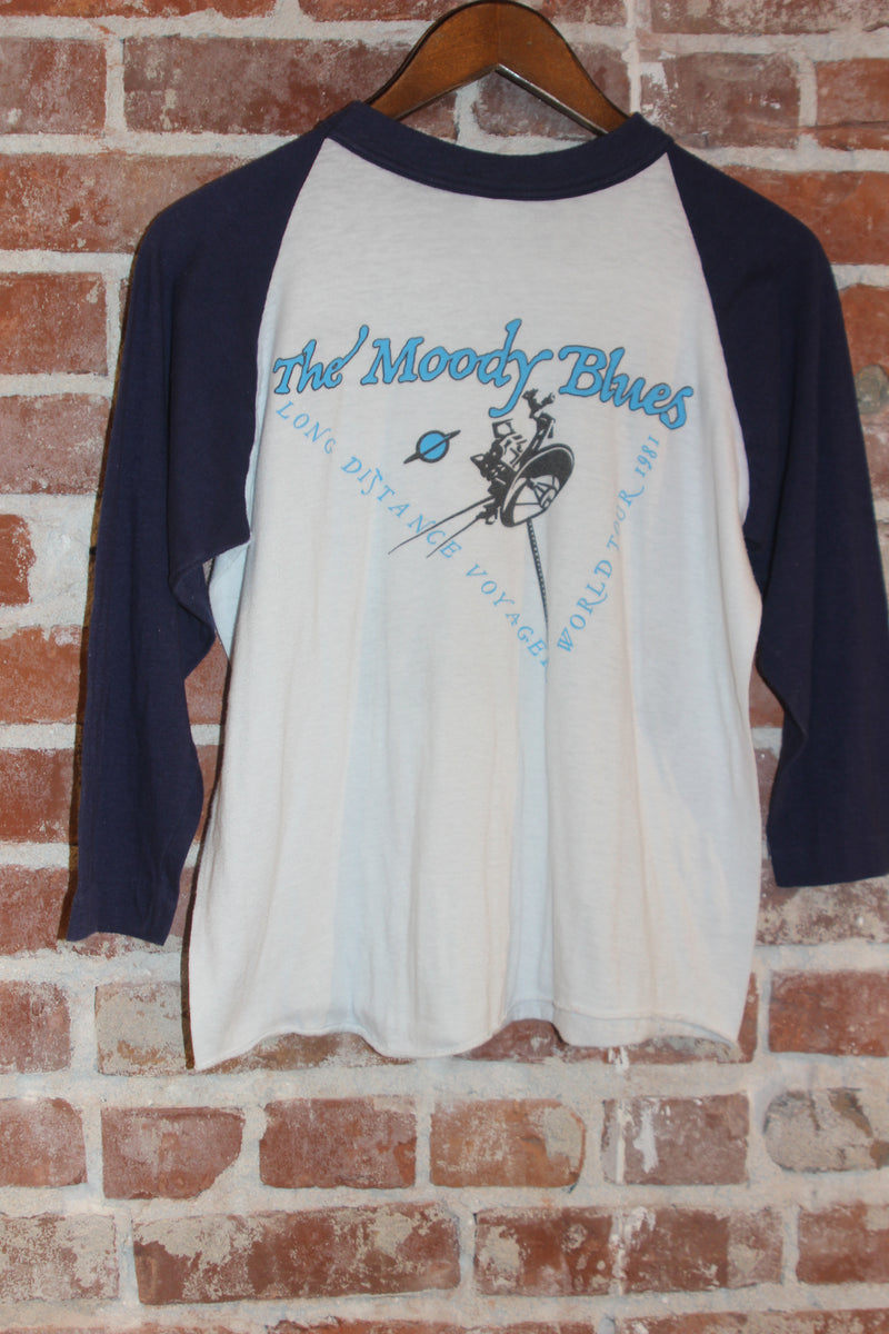 1981 Moody Blues Long Distance Voyage World Tour Shirt