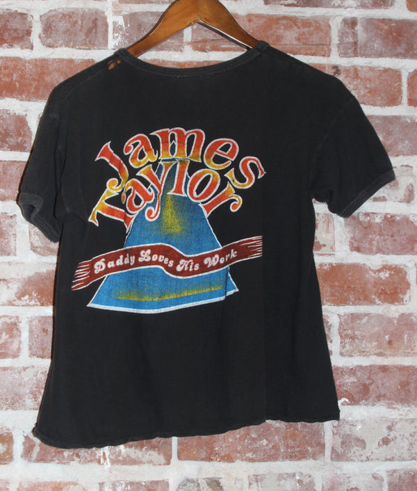 Vintage James Taylor "Daddy loves his work" Tour Shirt