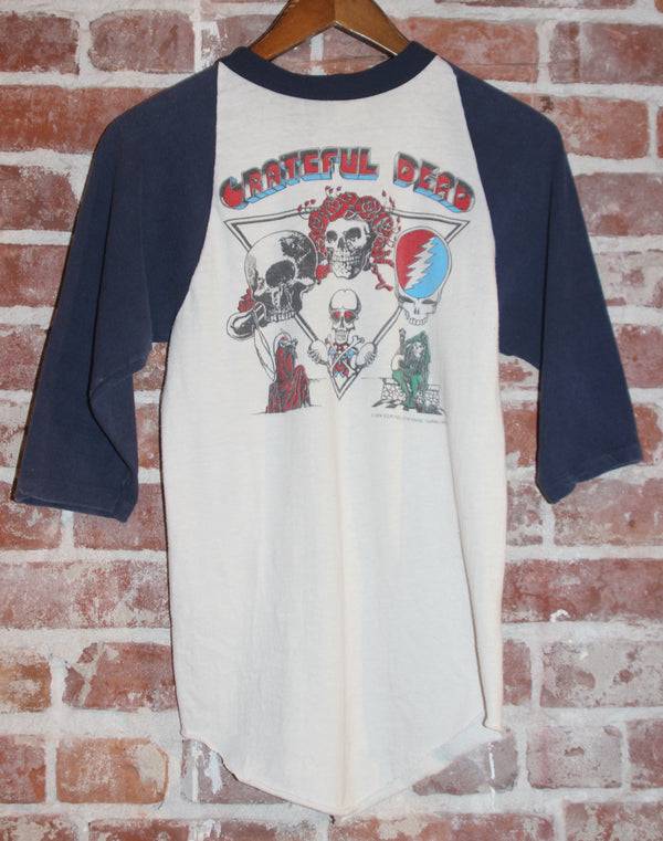1979 Grateful Dead "What a long strange trip its been" Tour baseball shirt