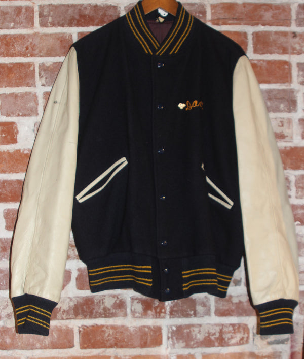 Vintage Trenton Varsity Boys Club Letterman Jacket