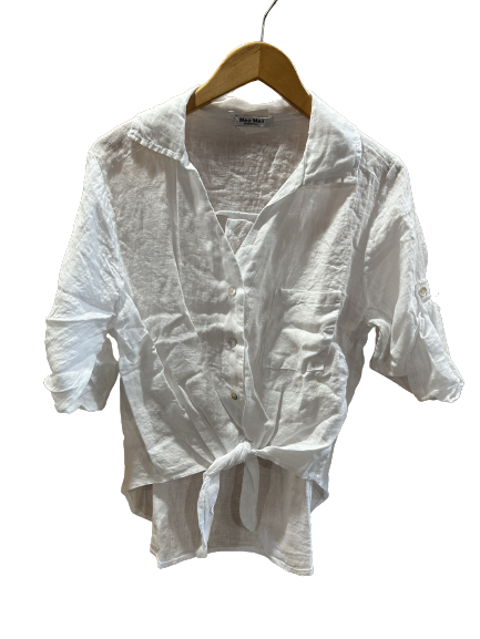 Meo Meli Button front with tie top