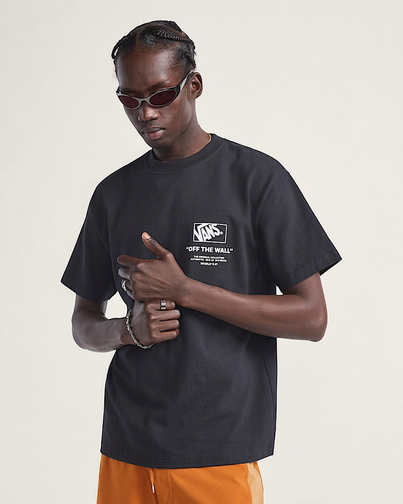 Vans Stacked Hi SS Black Shirt