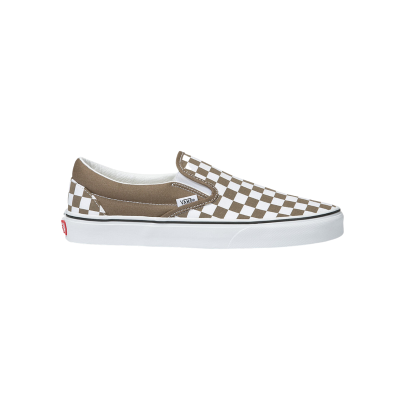 Vans Walnut Color Theory Checkerboard Slip On Shoe