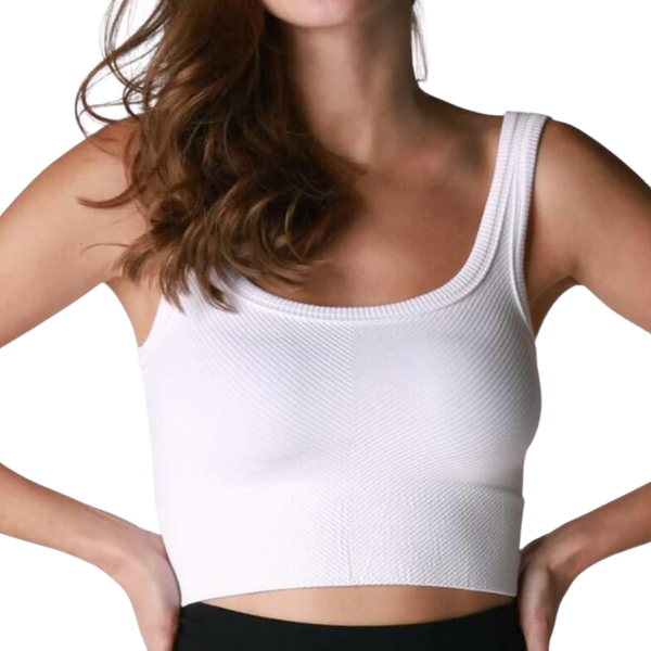 Nikibiki Chevron Crop Top