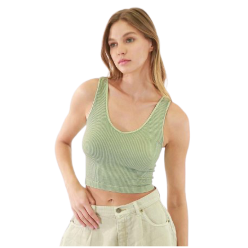 Nikibiki Vintage Reversible Crop Top