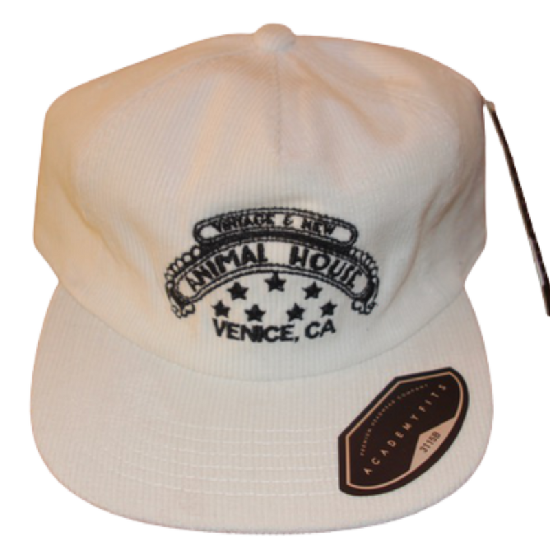 Animal House Corduroy Buckle Strapback Hat