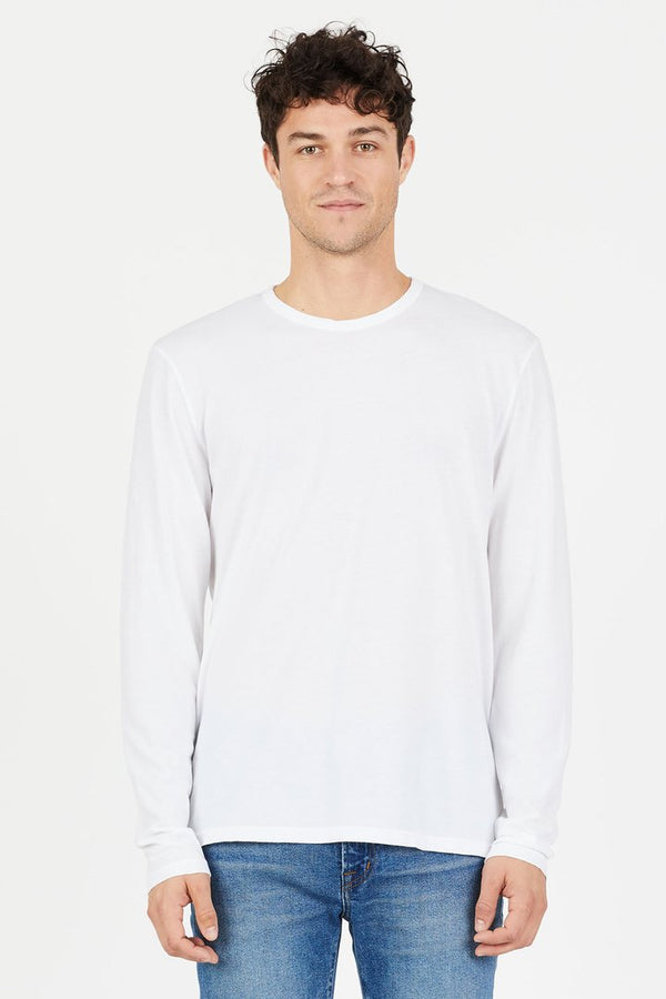 All Colors - Cotton Citizen Men's Classic Crew Long Sleeve Shirt - All Colors