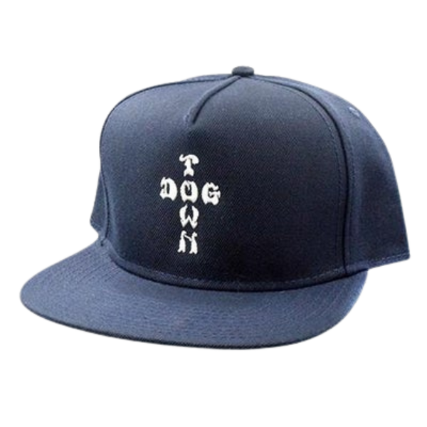 Dogtown Cross Letters Snap Back Hat
