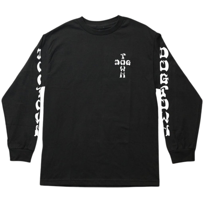 Dogtown Long Sleeve Cross Logo Men's Shirt