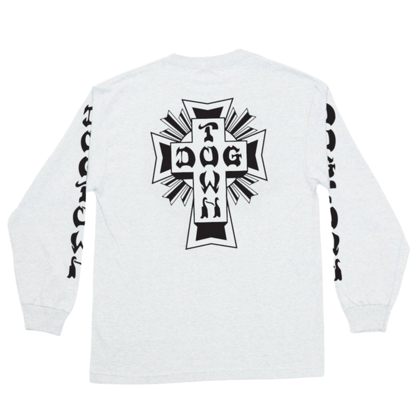 Dogtown Long Sleeve Cross Logo Men's Shirt