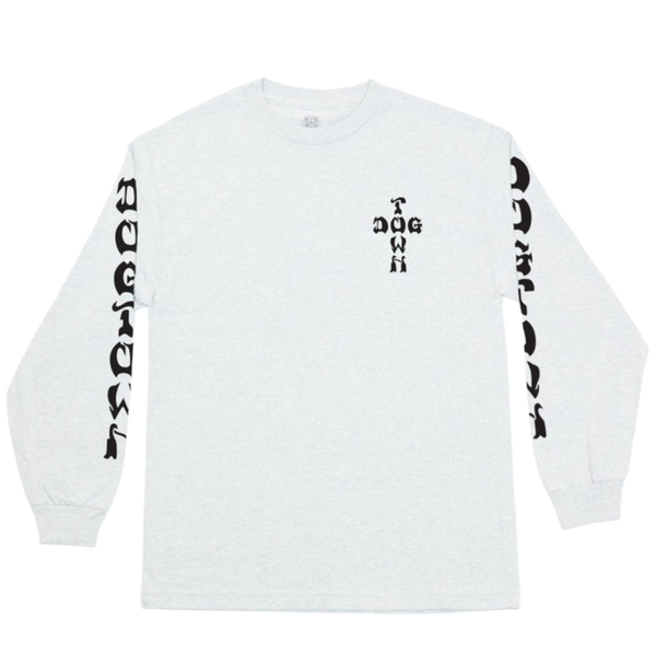 Dogtown Long Sleeve Cross Logo Men's Shirt