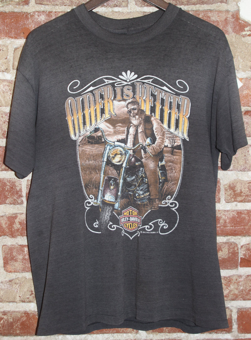 1990 Harley Davidson "Older is Better" Shirt
