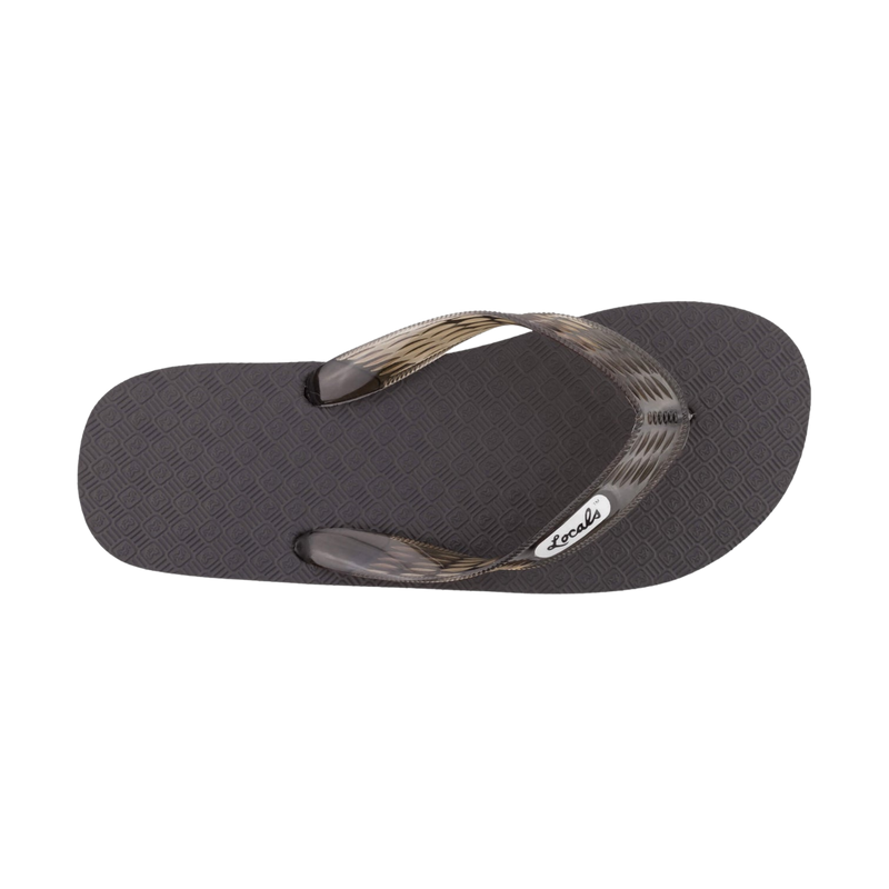 Locals Original Men's Black with Black Strap Slippa – Animal House