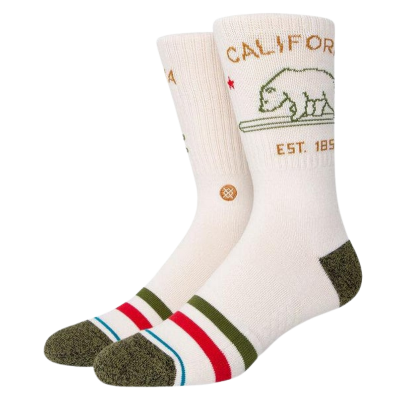 Stance Men's California Republic Crew Socks