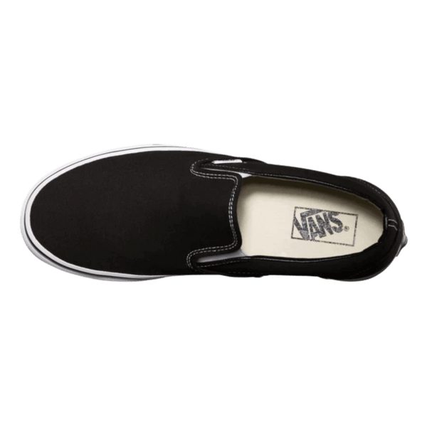 Vans Black Slip On Shoe