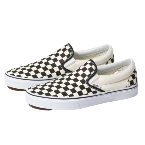 Vans Black/White Checkerboard Slip On Shoe